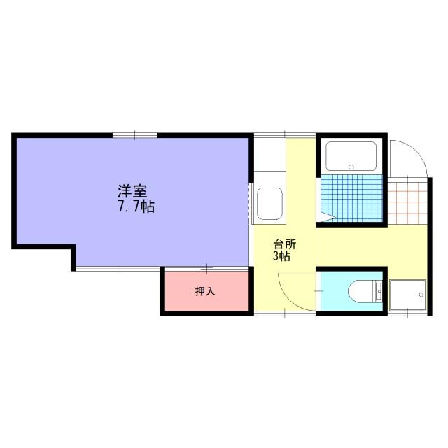 コーポ住吉の物件間取画像