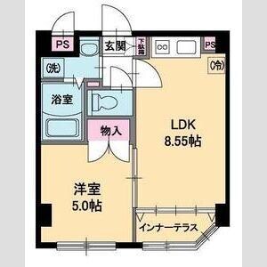 ビラージュ花屋町の物件間取画像