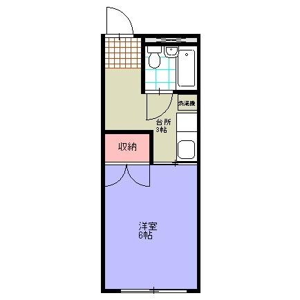 グリーンパレスの物件間取画像