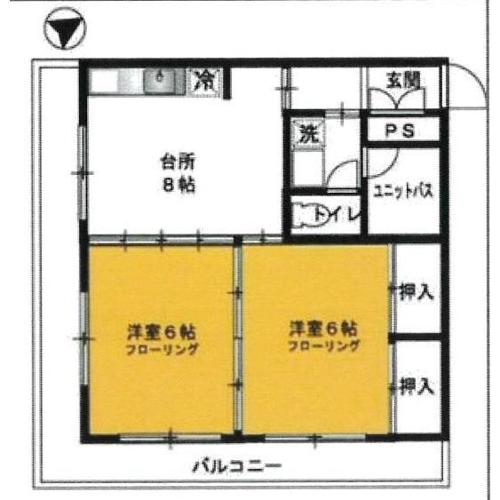 マンションストークの物件間取画像