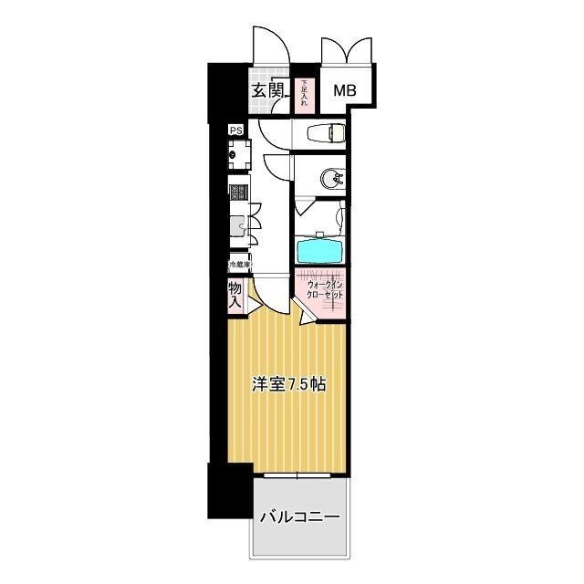 パルティール笠寺の物件間取画像