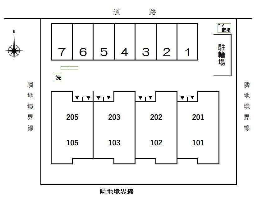 エスポワール　ＫⅢの物件外観写真