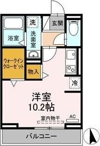 ラフィネ港明の物件間取画像