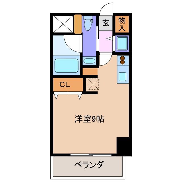 エグゼプレジオの物件間取画像