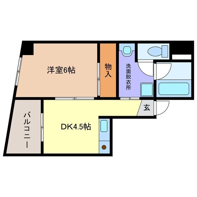 MOWAビルの物件間取画像