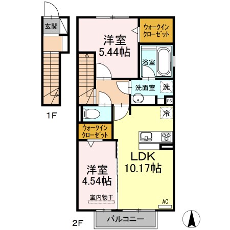 Ｅｌｖｉｔａの物件間取画像