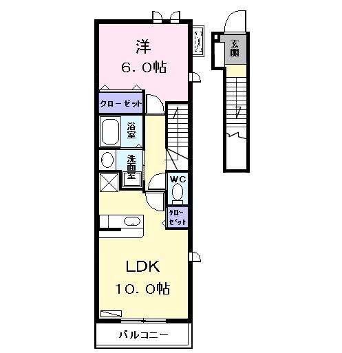 スカイピア　Ⅰの物件間取画像