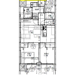 さくらHills ROKUBAN Platinum Residenceの物件間取画像