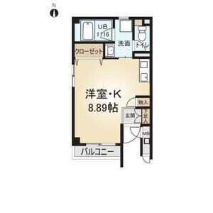 シャルム花池の物件間取画像