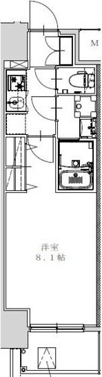 S-RESIDENCE金山altano(アルターノ)の物件間取画像