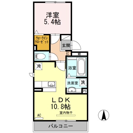 アンソレイユの物件間取画像