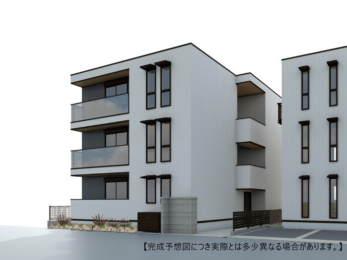 セレスティア長良　イーストの物件外観写真