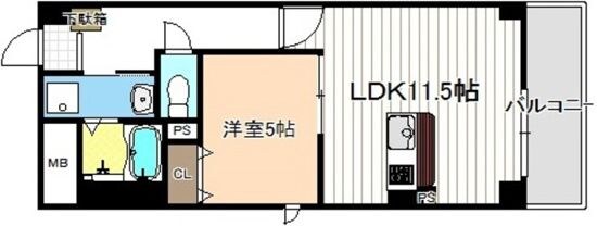 プログレスⅡの物件間取画像