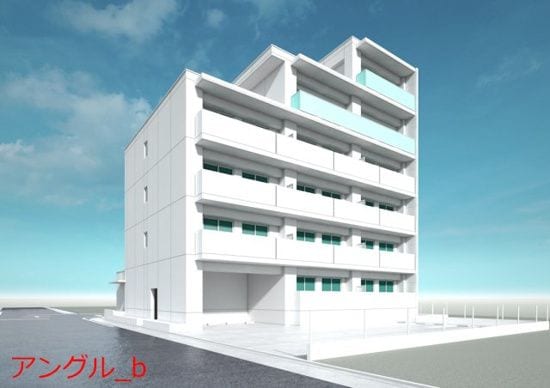 港区当知オーナールーム付マンションの物件外観写真