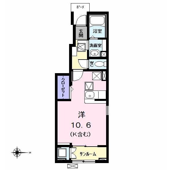 グレース　シャトレ　二番の物件間取画像