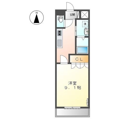 ルーエンハイム切戸の物件間取画像