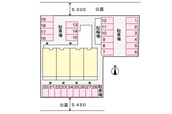 クレアーレの物件外観写真