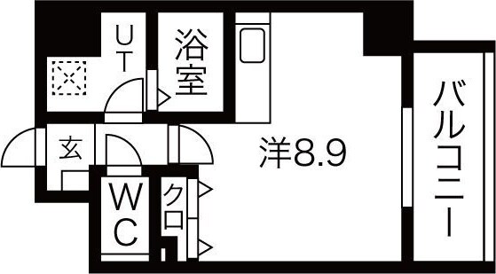 アレーヌコート新瑞橋の物件間取画像