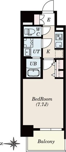S-RESIDENCE堀田beauteの物件間取画像