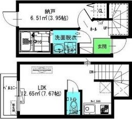 グランレーヴ呼続の物件間取画像