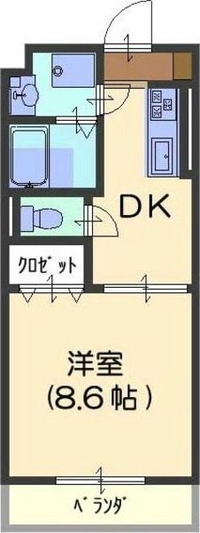 物件間取画像