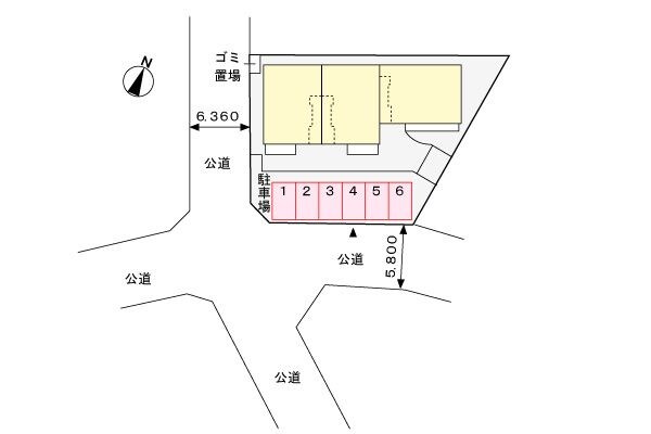 サンレジデンスの物件外観写真