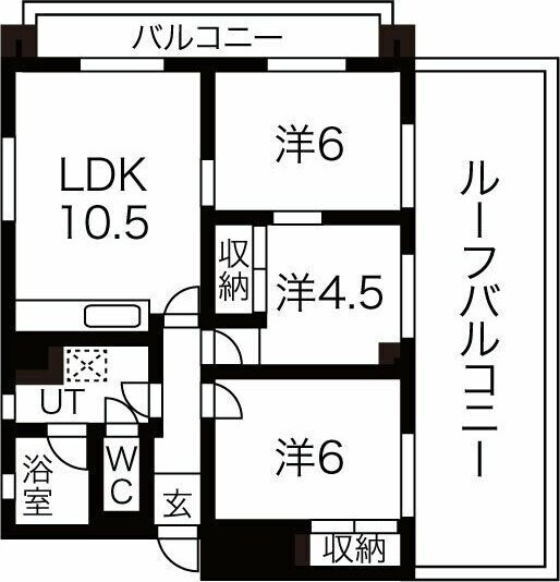 高田ビルの物件間取画像