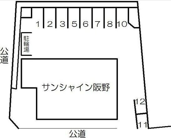 サンシャイン　阪野の物件外観写真