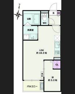 Jack matsushita Ⅰの物件間取画像