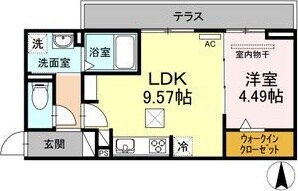 エスポワール星崎の物件間取画像
