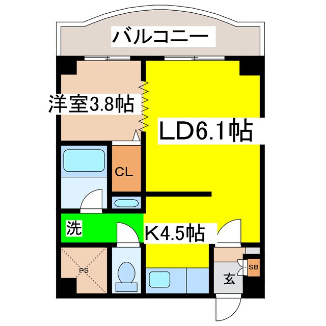 セフィーラ光陽の物件間取画像