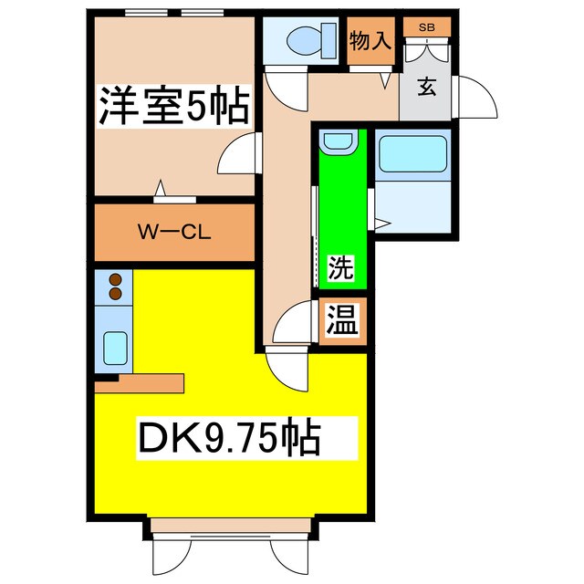 アメリカンドリームⅡの物件間取画像
