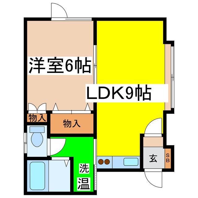 メゾンセルダムの物件間取画像