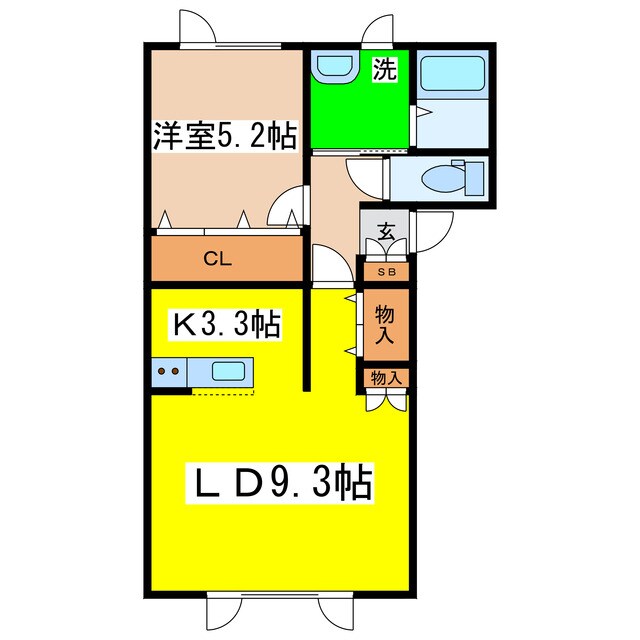 サクセスステラの物件間取画像