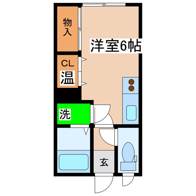 ドミール晴の物件間取画像