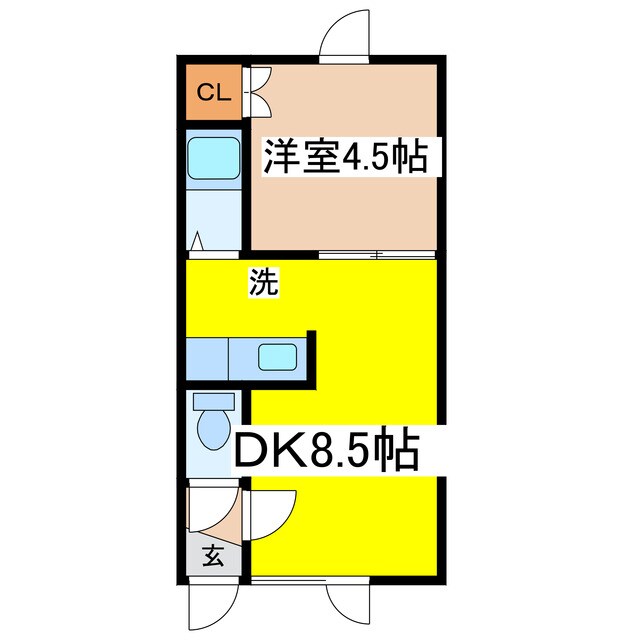 Ｉ・ＪＯＹ５の物件間取画像