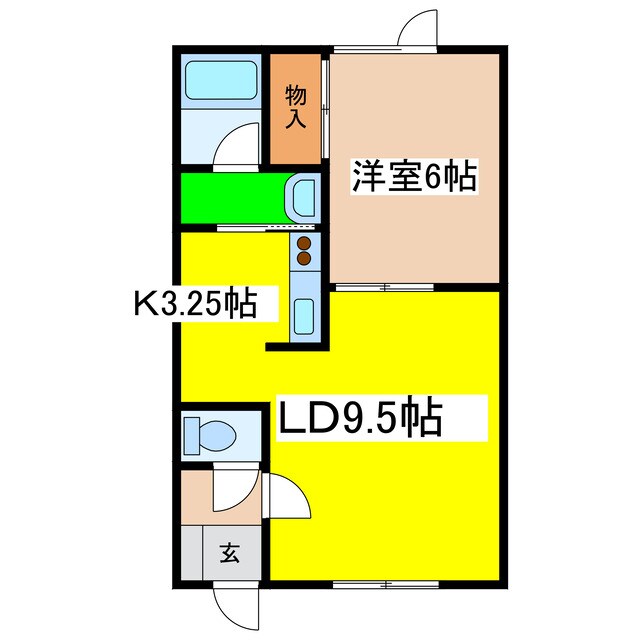 ＹＭＡ鳥取北の物件間取画像