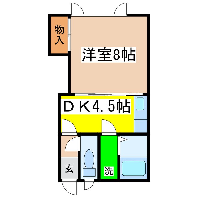 物件間取画像