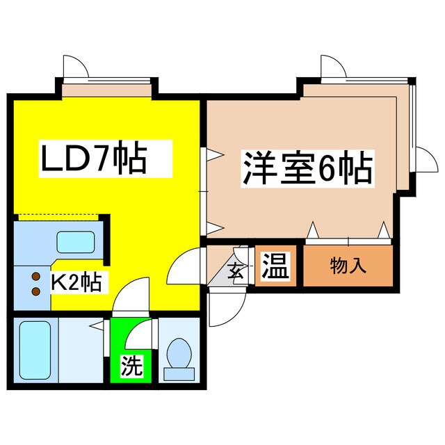 サンエイトの物件間取画像