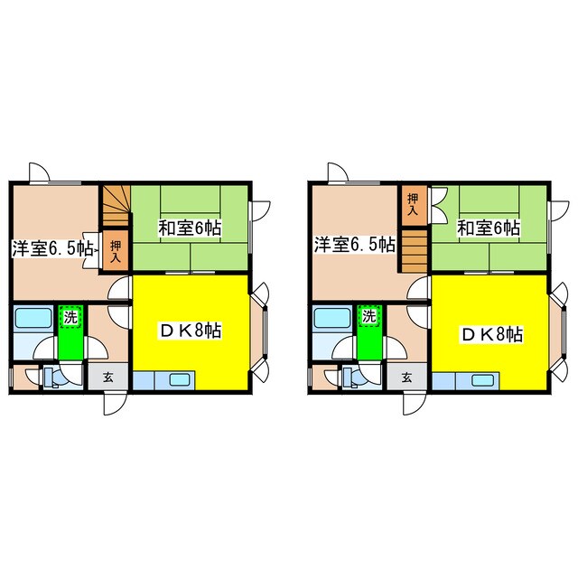 中央公園ハイツの物件間取画像
