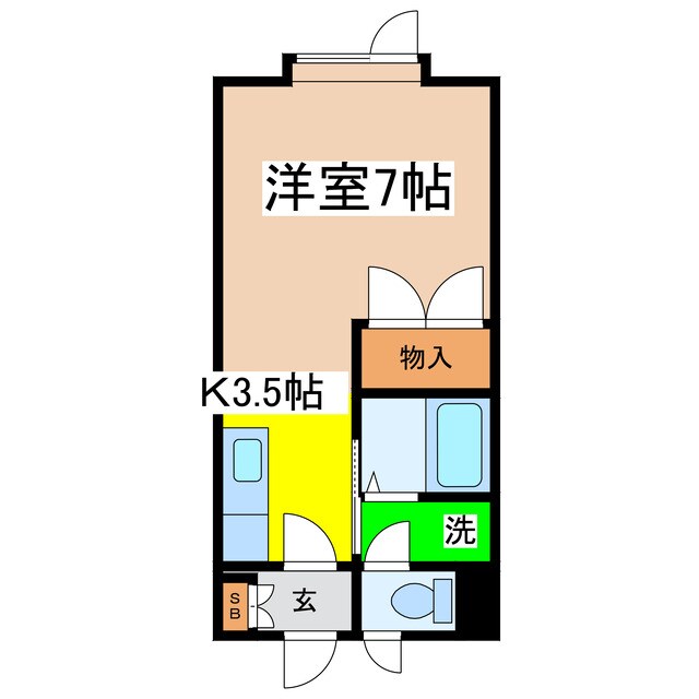 インペリアルスカイの物件間取画像