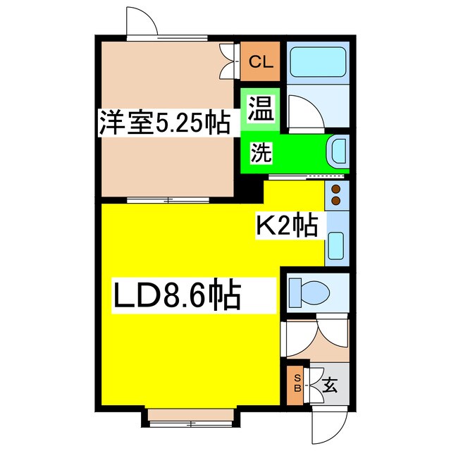 パレットの物件間取画像