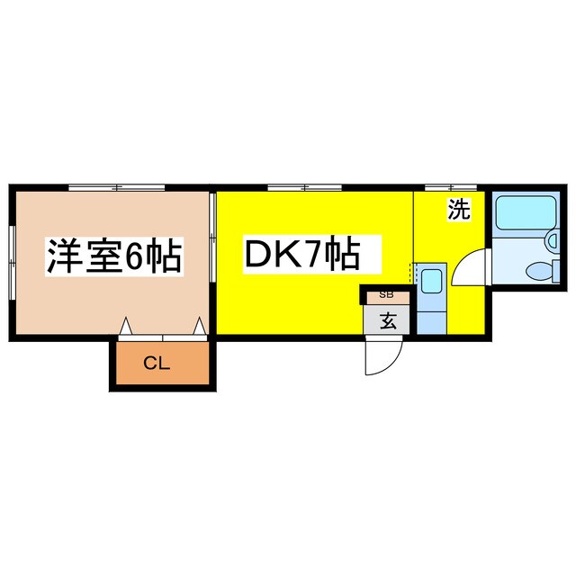 ロータスハイツの物件間取画像