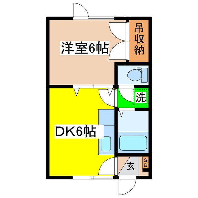 ピーコックホリデーの物件間取画像