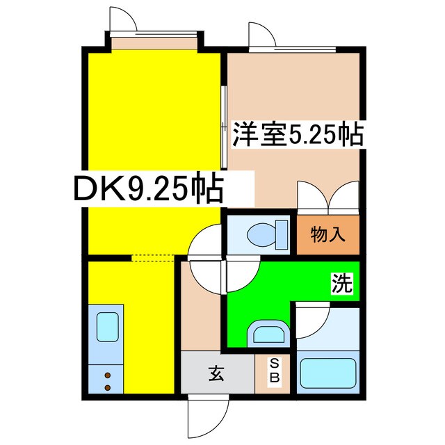 ハイツYOUYOUの物件間取画像