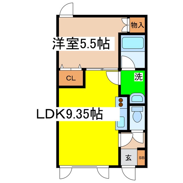 ウェルカムサトウ２の物件間取画像