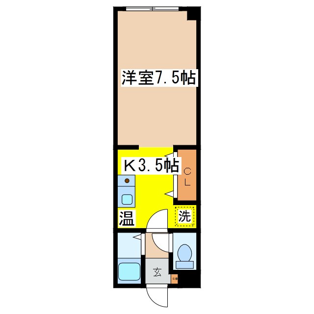 ＩＴマンションかがやきの物件間取画像