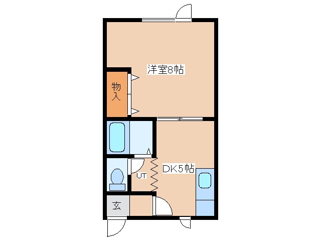 メリリーハウスの物件間取画像