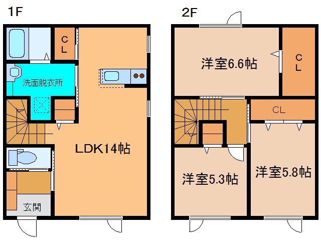 レトアメゾネット９１０の物件間取画像
