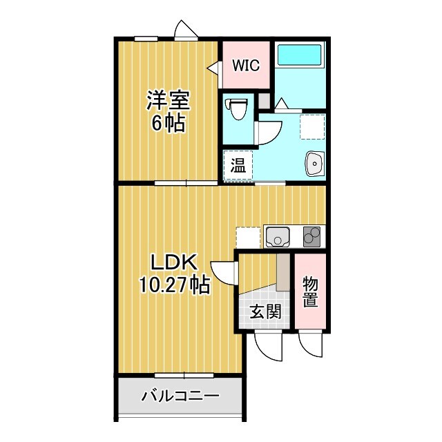 クレストⅢの物件間取画像